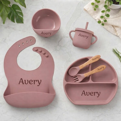 OscarJenny - Personlig spisesett for baby med navn