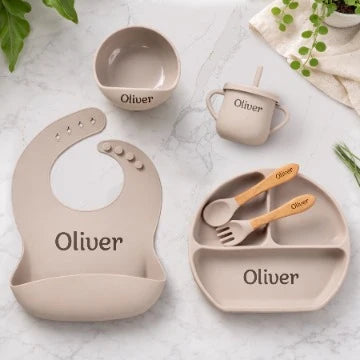 OscarJenny - Personlig spisesett for baby med navn