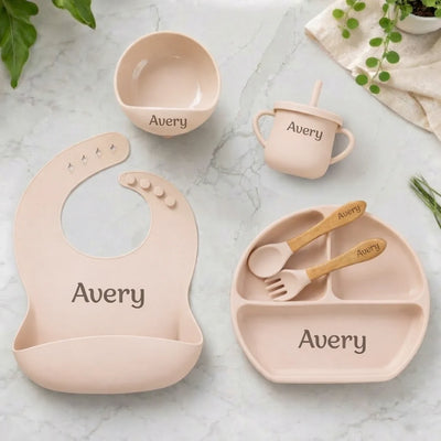 OscarJenny - Personlig spisesett for baby med navn