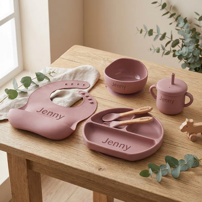 OscarJenny - Personlig spisesett for baby med navn